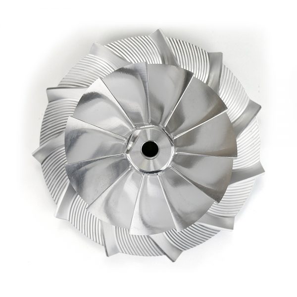 SPOOLOGIC PowerMax 11 Blade Billet Wheel for 2003-2007 6.0L Ford Powerstroke - Image 2