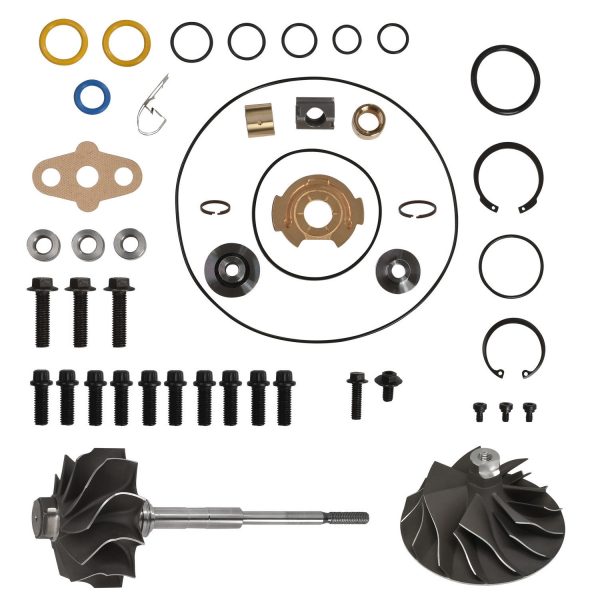 GT3782VA Turbo Rebuild Kit Cast Compressor Wheel Turbine Shaft For 04.5-Early 05 6.0L Ford Powerstroke Diesel