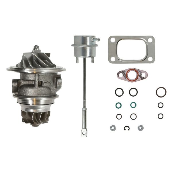 HY35W Turbo Rebuild Kit Cast CHRA Wastegate Actuator For 03-04 5.9L ISB Dodge Ram Cummins Diesel