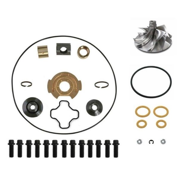 GTP38 Turbo Rebuild Kit Billet Compressor Wheel For 99-03 7.3L Ford Powerstroke Diesel