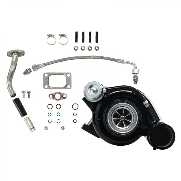 HY35W Turbocharger Billet Compressor Wheel Black For 03-Early 04 5.9L ISB Dodge Ram Cummins Diesel