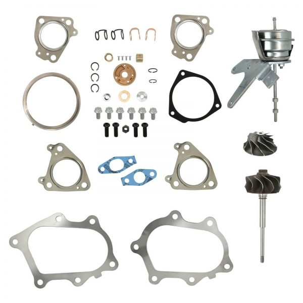 IHI RHG6 Master Turbo Rebuild Kit Cast Compressor Wheel For 01-04 6.6L LB7 Chevy GMC Duramax Diesel