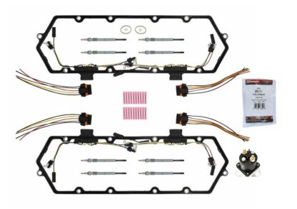 Valve Cover Gasket Kit w/Relay & Motorcraft Glow Plugs