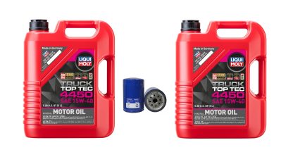 15W-40 Liqui Moly Oil Change Kit for 2001-2019 6.6L Chevrolet Duramax LB7 LLY LBZ LMM LML LGH L5P