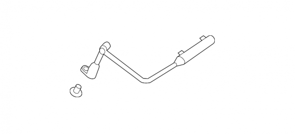 Motorcraft Turbo Water Outlet Pipe - FC3Z-9U469-B