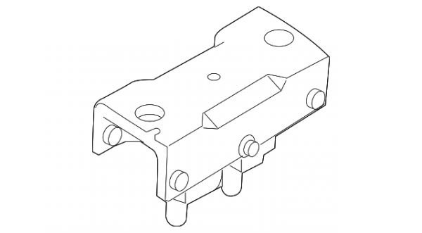 Motorcraft Engine Mount Right - HC3Z-6038-C