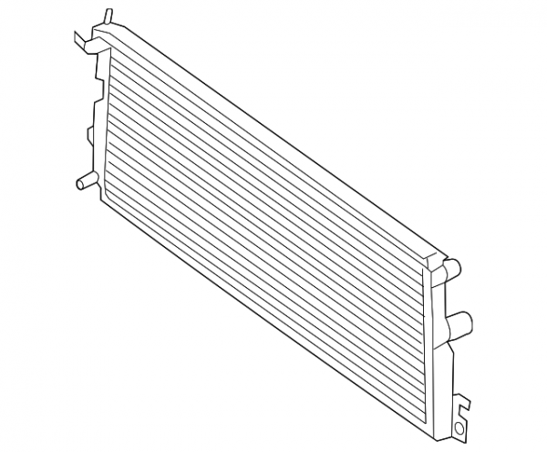 Motorcraft Auxiliary Radiator - HC3Z-8005-E