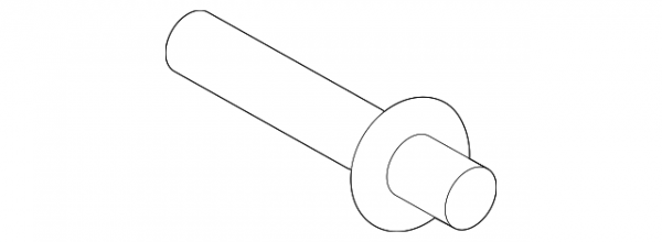 Motorcraft Transmission Mount Bracket Bolt - N605804-S439