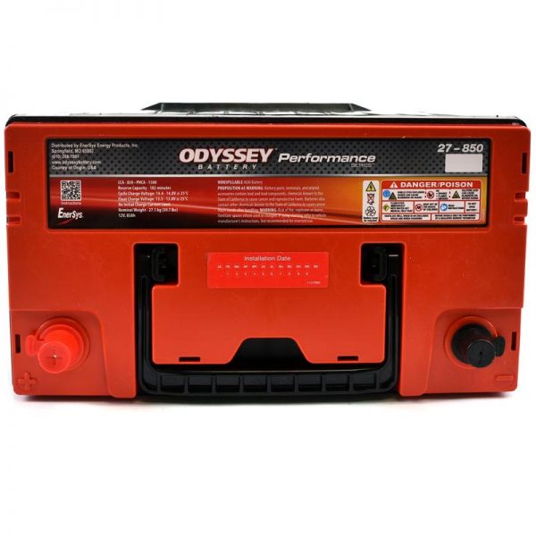 Odyssey Performance Series AGM Battery 27-850 - ODP-AGM2 - Image 2