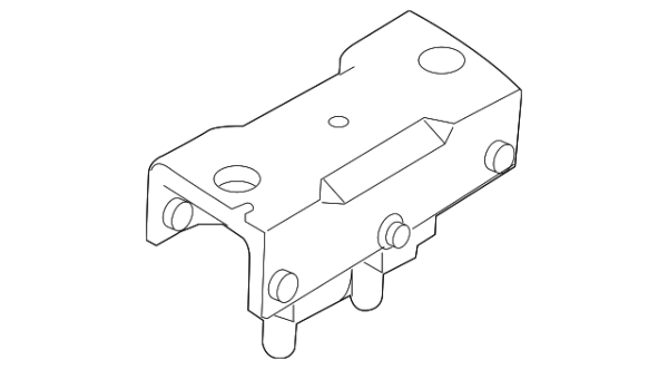 Motorcraft Transmission Mount - LC3Z-6068-A