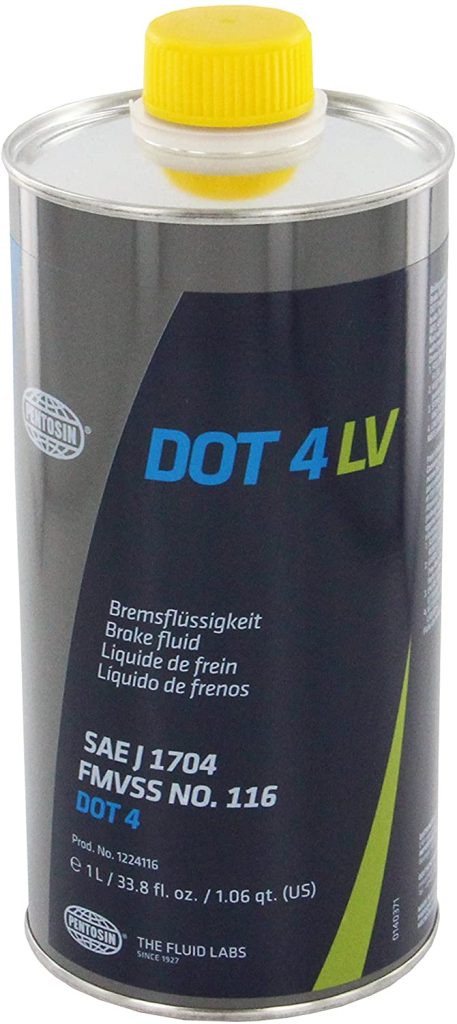 DOT 4 LV Brake Fluid (1 Liter) - Pentosin 1224116