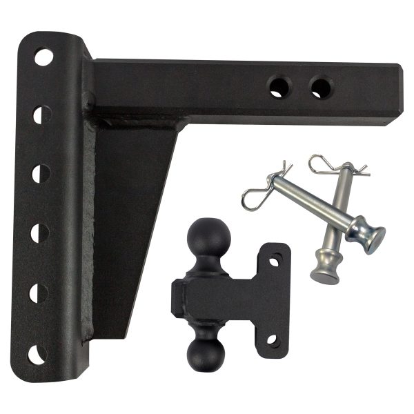 2.0" Heavy Duty 6" Drop/Rise Hitch - BulletProof Hitches HD206 - Image 6