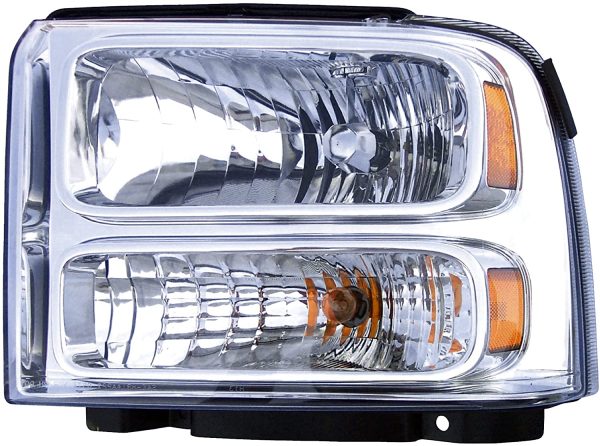 Headlight Assembly (Jeweled Design) for 2005-2007 6.0L Ford Powerstroke