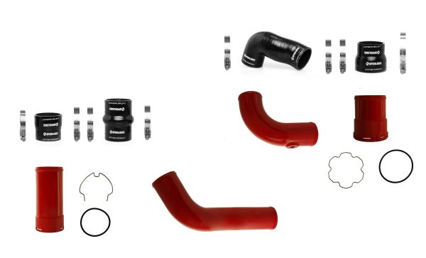 SPOOLOGIC Intercooler Pipe Kit Red - SL-410-007-R