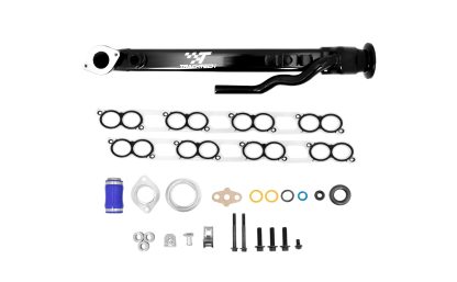 TrackTech Square EGR Cooler Kit For 2004.5-2007 6.0L Ford Powerstroke