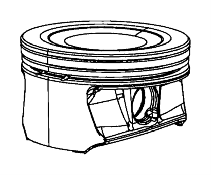 Motorcraft Piston for 2018-2021 3.0L Ford Powerstroke