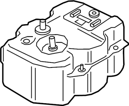 Motorcraft Diesel Exhaust Fluid DEF Tank for 2018-2021 3.0L Ford Powerstroke