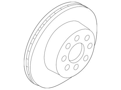 ACDelco Disc Brake Rotor Rear for 2001-2010 6.6L Chevrolet Duramax LB7 LLY LBZ LMM