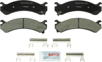 Bosch Brake Pad Set Front for 2017-2020 2.8L Chevrolet Duramax LWN Express Savana