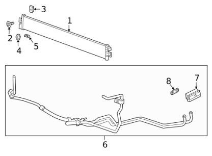 ACDelco Transmission Cooler Pipes for 2020-2023 3.0L Chevrolet Duramax LM2 LZ0 - Image 2