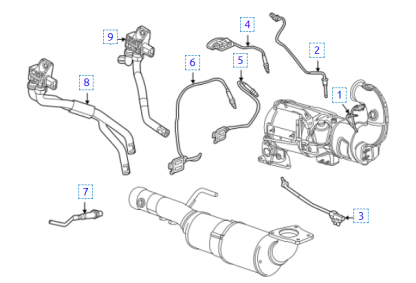 ACDelco Exhaust Particulate Sensor for 2020-2022 3.0L Chevrolet Duramax LM2 - Image 2