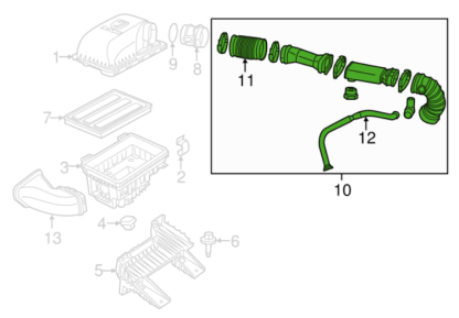 MOPAR Air Intake Duct - 68164051AG - Image 2