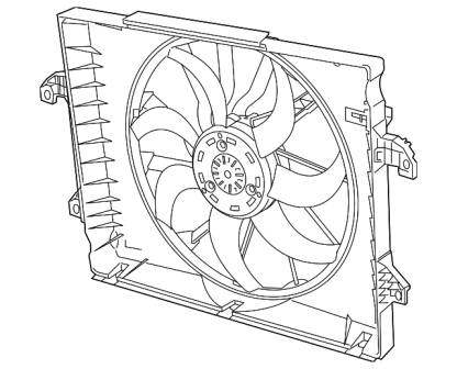 MOPAR Cooling Fan Assembly - 68268606AE