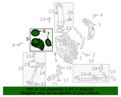 MOPAR Air Intake Elbow - 68486946AA - Image 2