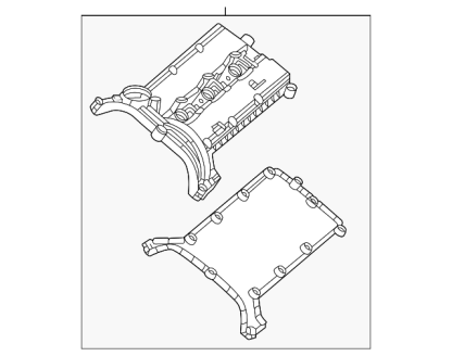 MOPAR Valve Cover Left - 68490020AA