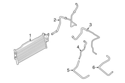 NISSAN Transmission Oil Cooler Inlet Tube - Image 2