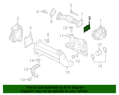 NISSAN EGR Valve Gasket - Image 2