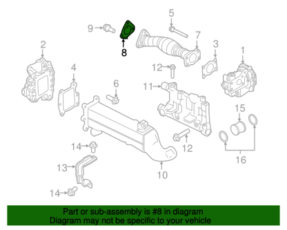 NISSAN EGR Tube Gasket - Image 2