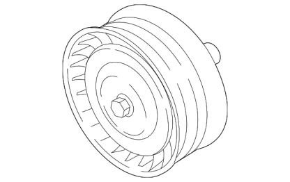 NISSAN Accessory Belt Idler Pulley