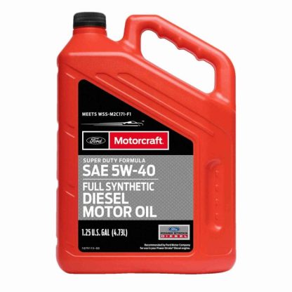 Motorcraft 5W40 Super Duty Diesel Motor Oil (5 Quarts)