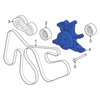 Motorcraft Serpentine Belt Tensioner - LC3Z-8553-A