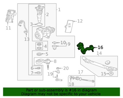 ACDelco Steering Linkage Idler Arm for 2011-2024 6.6L Chevrolet Duramax LML L5P - Image 2