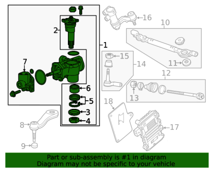 ACDelco Hydraulic Recirculating Ball Steering Gear for 2016-2019 6.6L Chevrolet Duramax L5P - Image 5