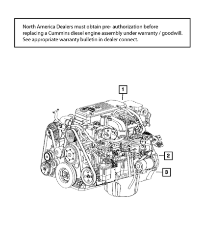 MOPAR Engine Assembly