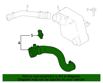 Motorcraft Intercooler Duct Outlet - LC3Z6F073A - Image 2