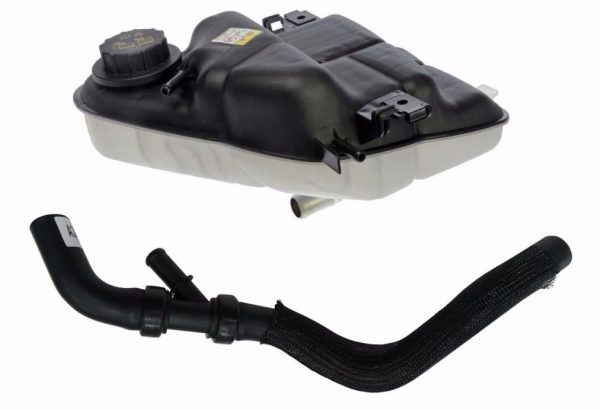 Engine Coolant Reservoir + Hose for 2003-2005 6.0L Ford Powerstroke - Image 2